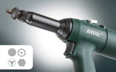 Пневмогидравлический инструмент RIVETEC RL 6100 ДЛЯ ФОРМИРОВАНИЯ ШЕСТИГРАННЫХ ОТВЕРСТИЙ